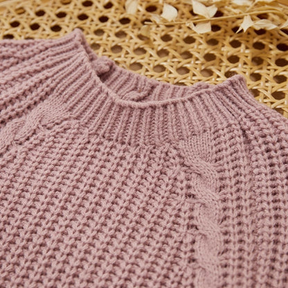 Body Infantil de Tricot + Touca