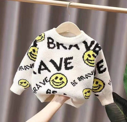 Blusa Infantil Inverno Emojis