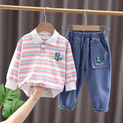 Conjunto Infantil Lístras Dino