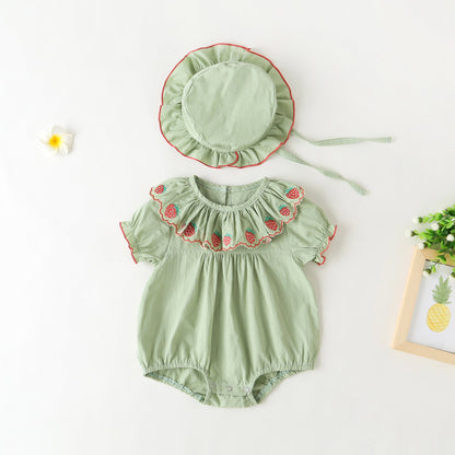 Body Infantil Feminino Moranguinhos