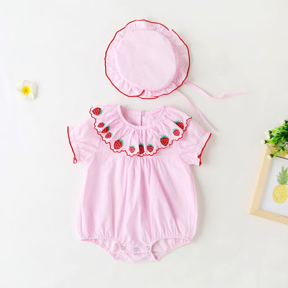 Body Infantil Feminino Moranguinhos