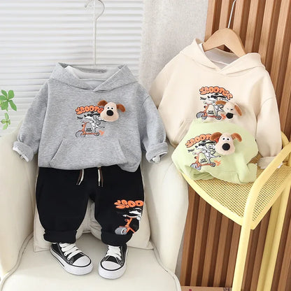 Conjunto de Inverno Cachorrinho Duas Peças