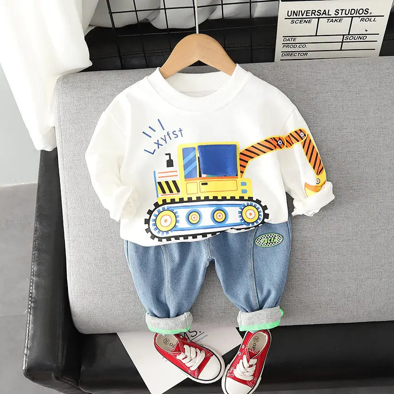 Conjunto de Inverno Infantil Trartorzinho