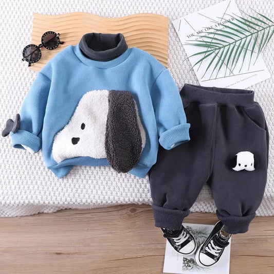 Conjunto de Inverno Cachorrinho Fofinho