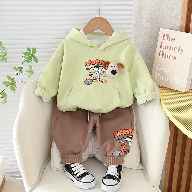 Conjunto de Inverno Cachorrinho Duas Peças