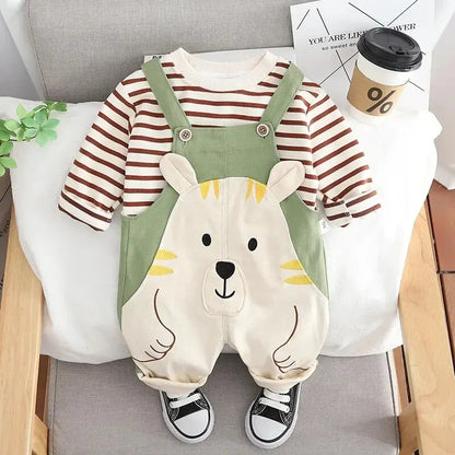 Conjunto de Inverno Infantil Ursinho Branco