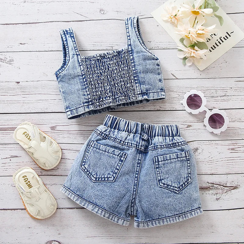 Conjunto Jeans de Verão