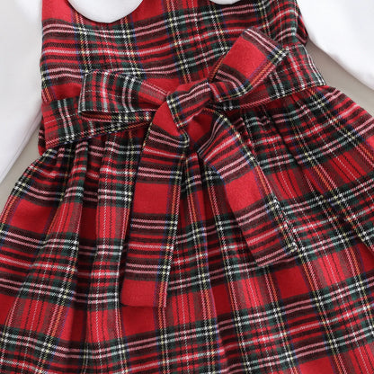 Vestido Xadrez Infantil