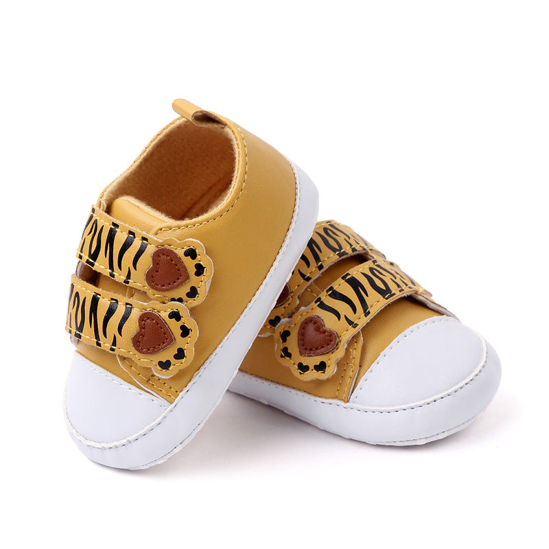 Tênis de Velcro Leopardo