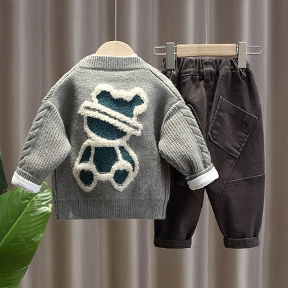 Conjunto Infantil Urso 3 Peças Loja Click Certo 