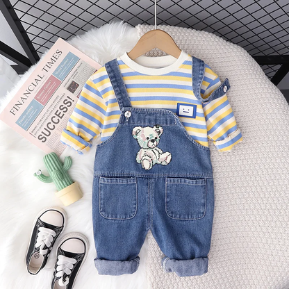 Conjunto Casual Infantil Ursinho Polar