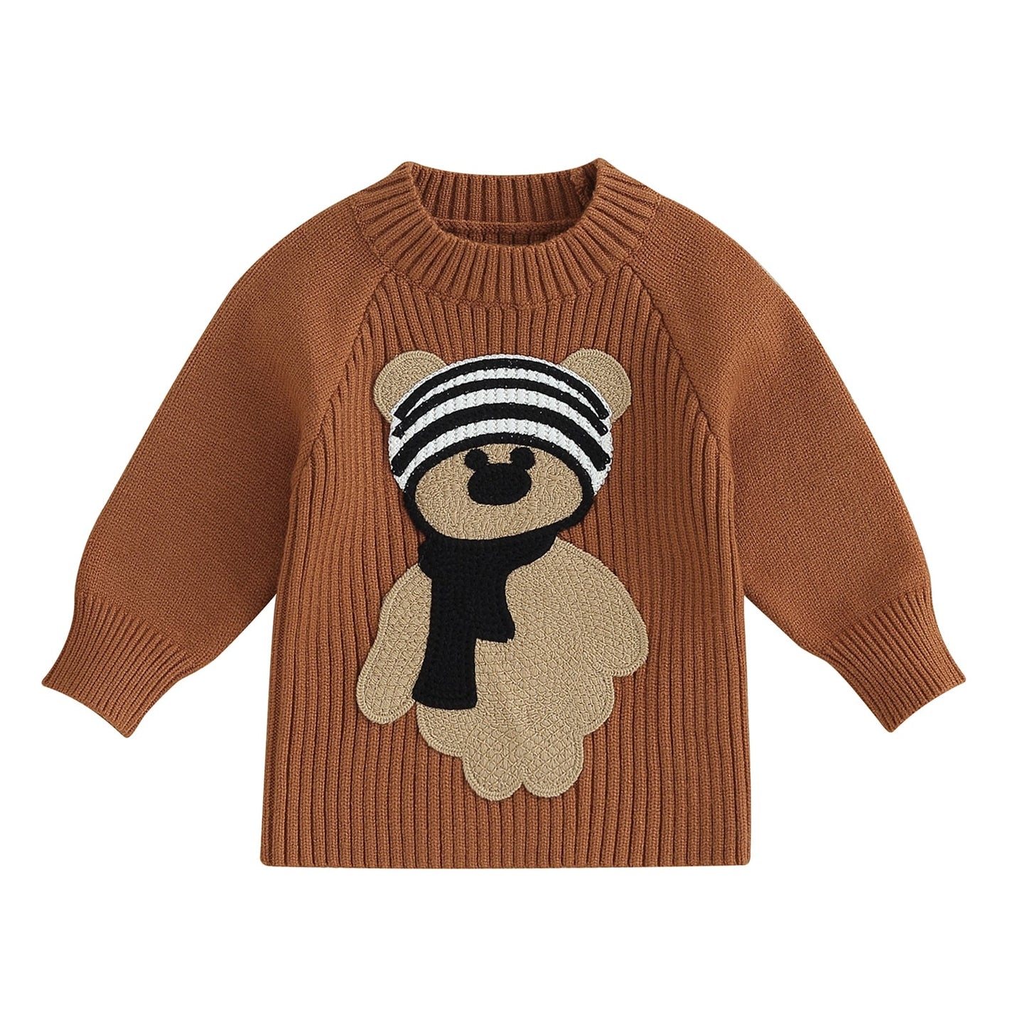 Blusa ou Body Infantil Inverno Bordado Ursinho