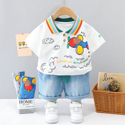 Conjunto Infantil Masculino Aviãozinho