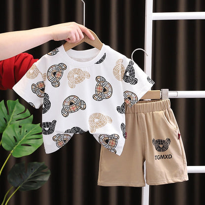 Conjunto Infantil Masculino Carinhas de Urso