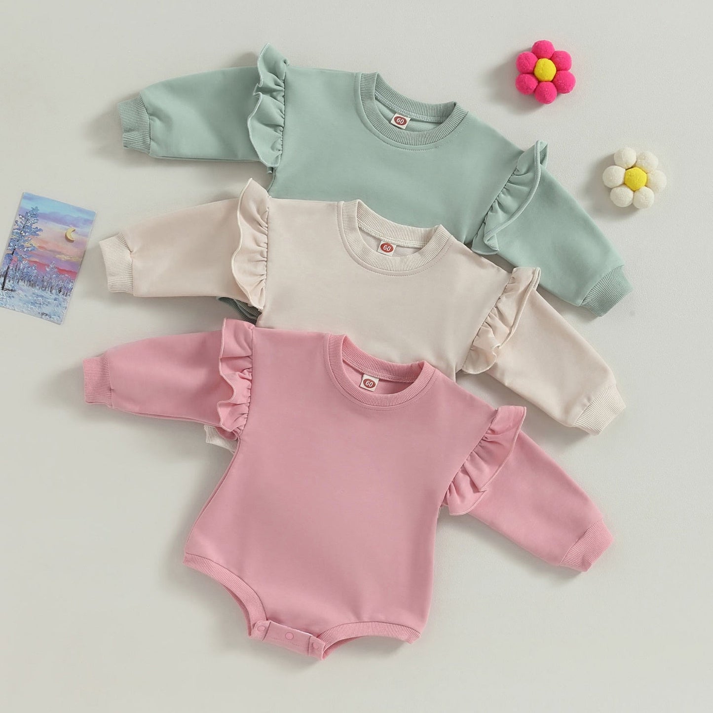 Body Infantil Feminino Babadinhos