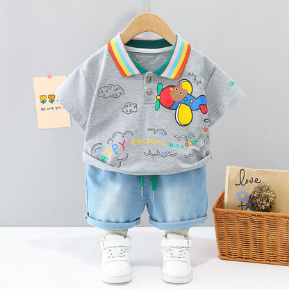 Conjunto Infantil Masculino Aviãozinho