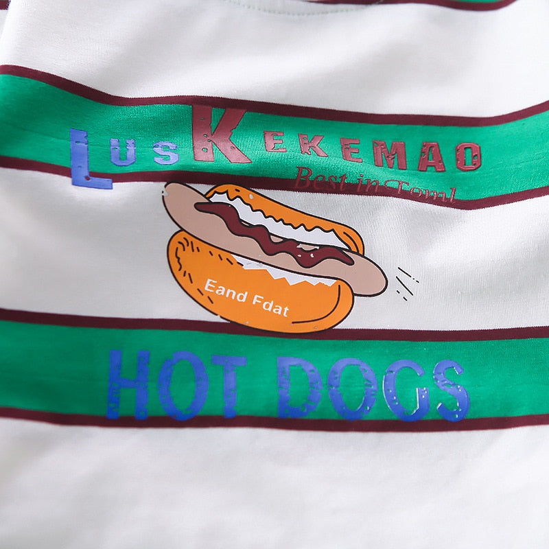 Conjunto Infantil Masculino Lístras Hot Dog