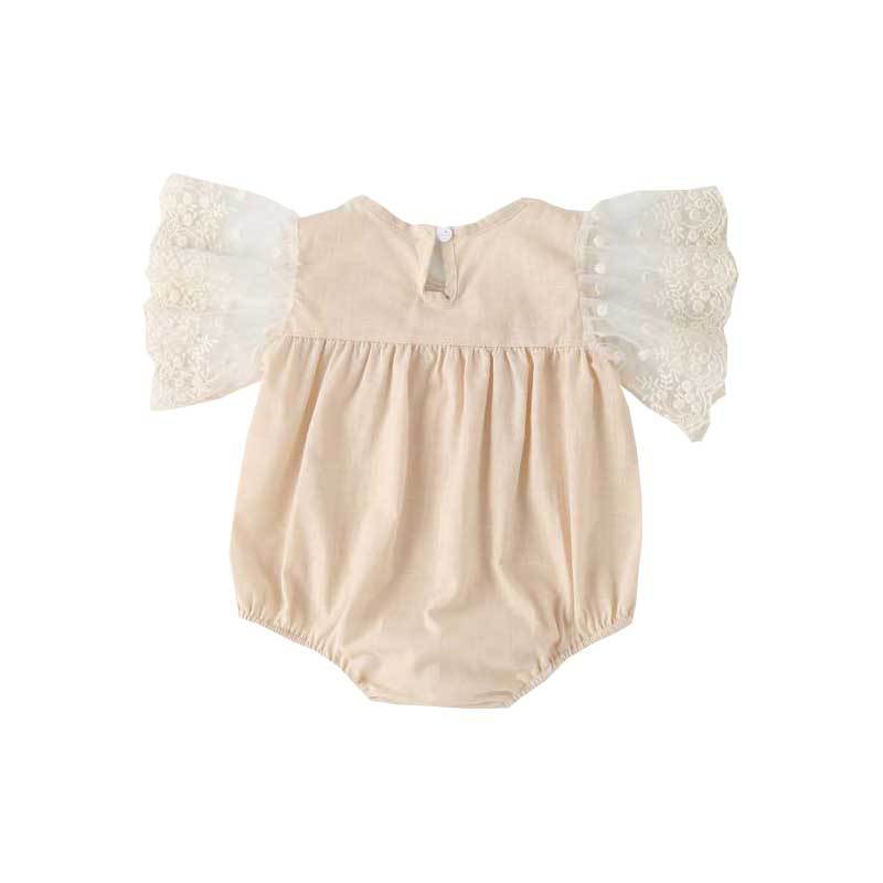 Body Infantil Feminino Rendado