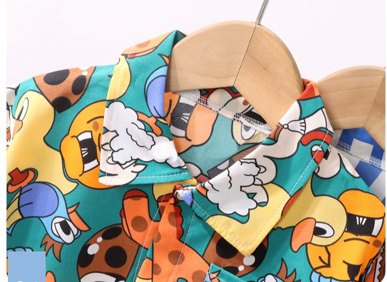 Camisa Infantil Masculino Estampas Animais