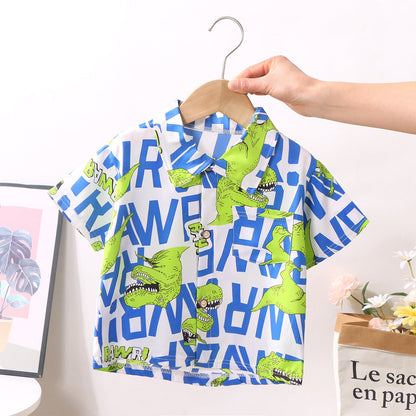 Camisa Infantil Masculino Estampas Animais