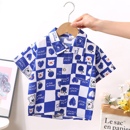 Camisa Infantil Masculino Estampas Animais