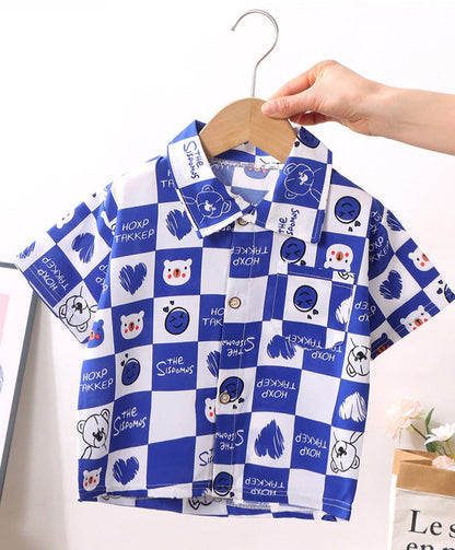 Camisa Infantil Masculino Estampas Animais