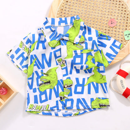 Camisa Infantil Masculino Estampas Animais