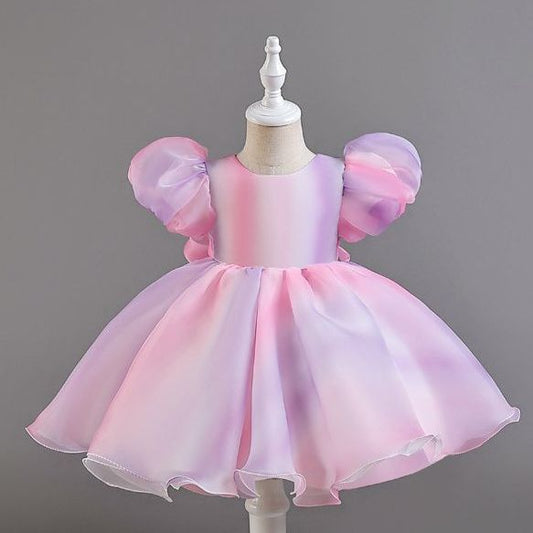 Vestido Infantil Colors Bufante