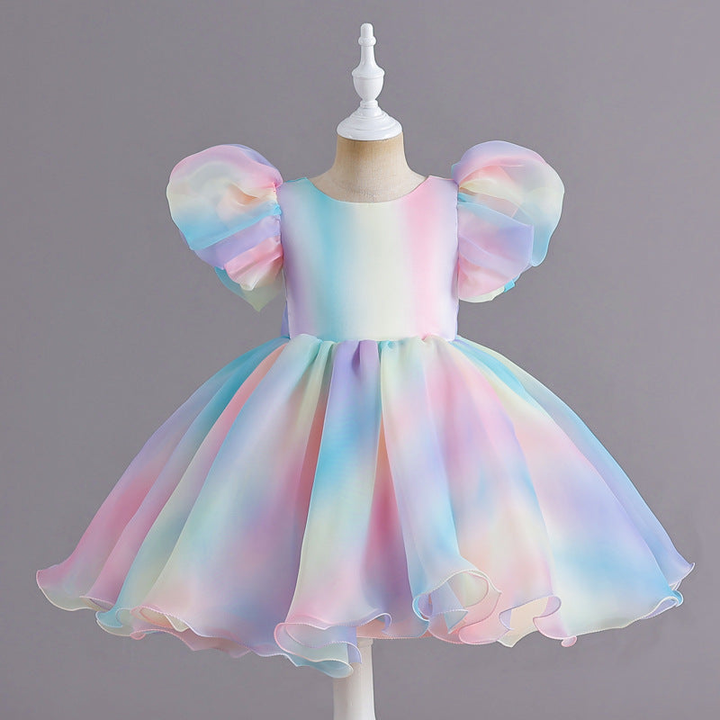 Vestido Infantil Colors Bufante