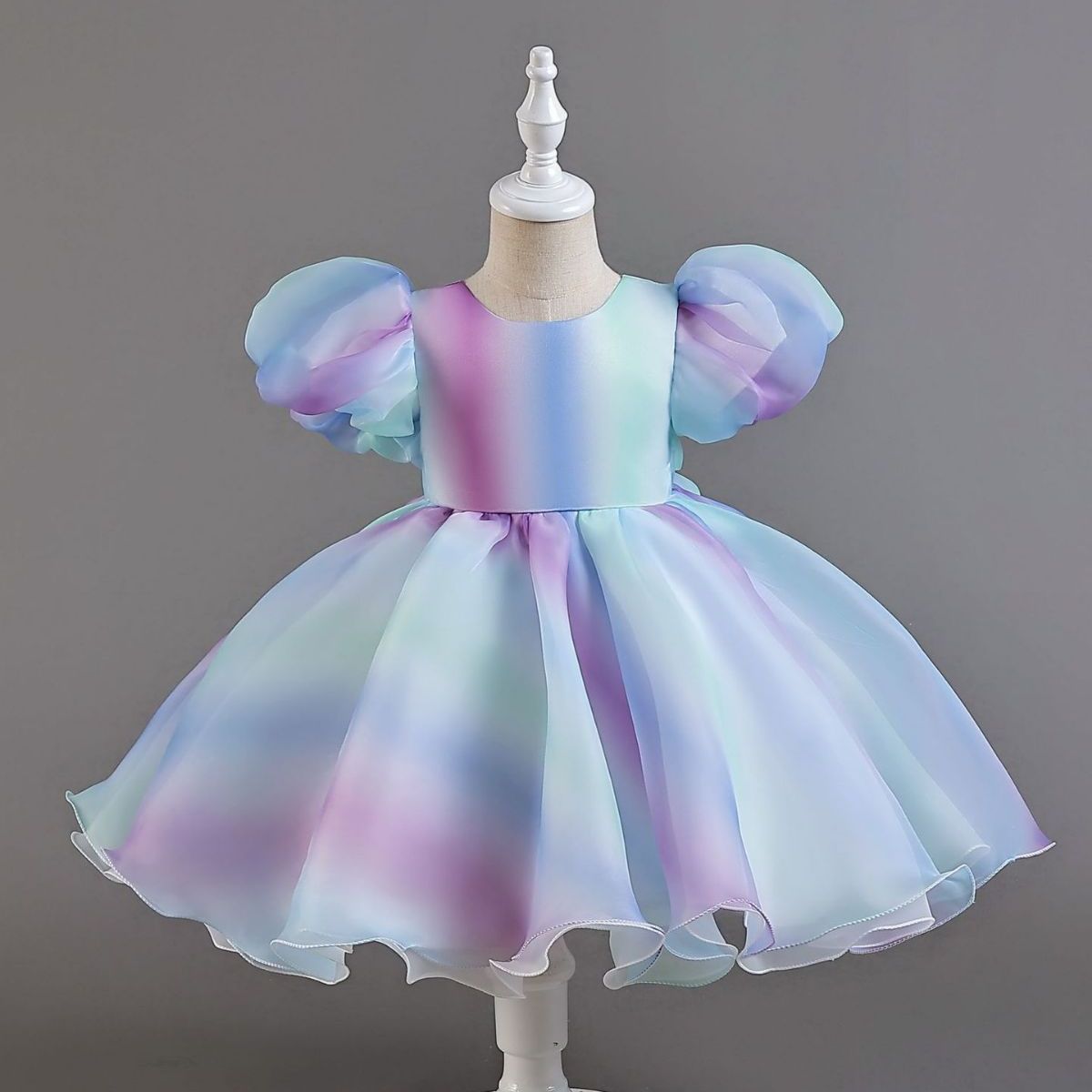 Vestido Infantil Colors Bufante