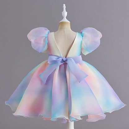 Vestido Infantil Colors Bufante