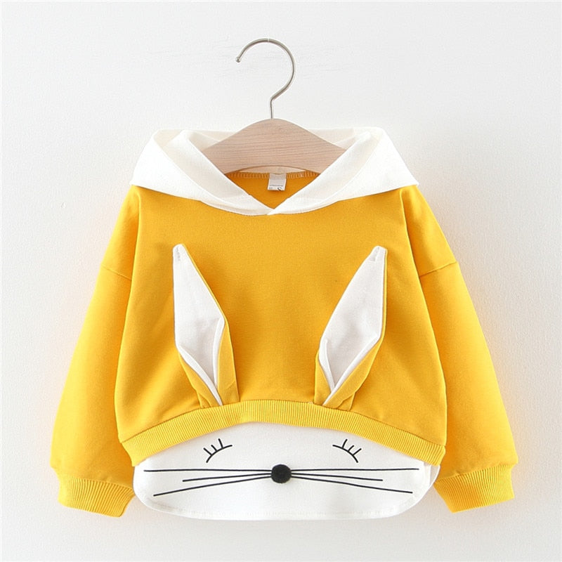 Blusa Inverno Coelhinho Blusa Loja Click Certo Amarelo 3-6 Meses 