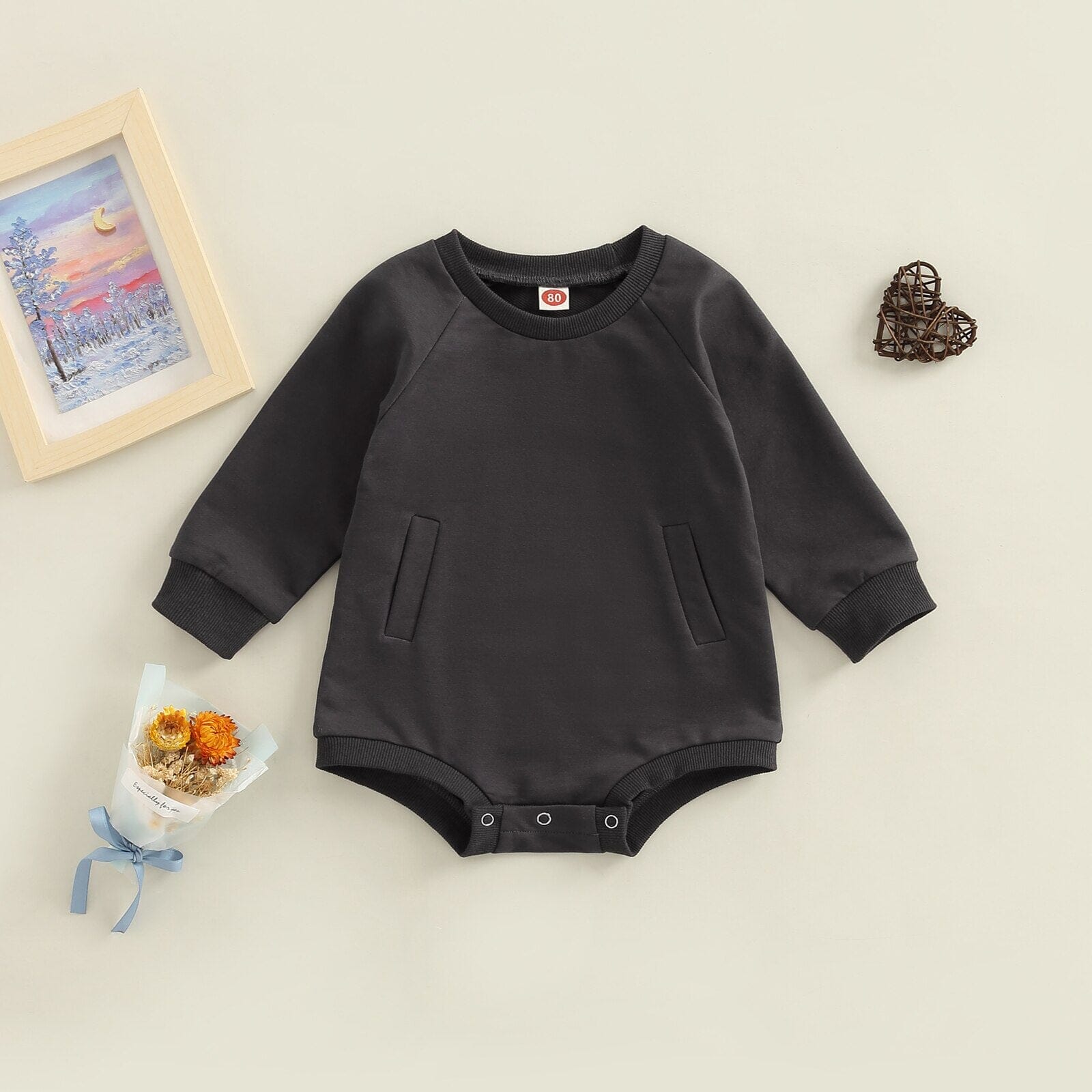 Body Infantil Bolsinho Loja Click Certo 