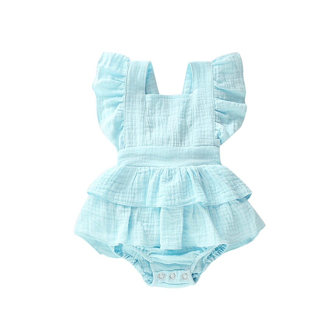 Body Infantil Feminino Babadinhos Loja Click Certo Azul 0-3 Meses 