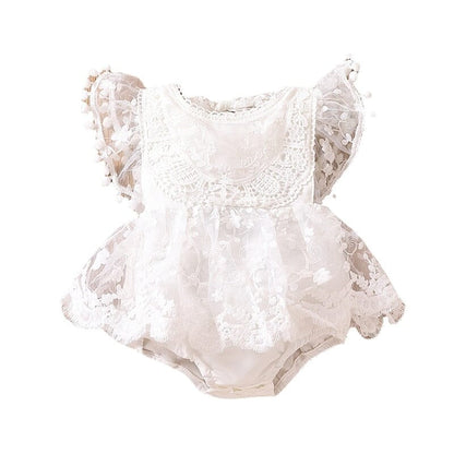 Body Infantil Feminino Rendinha e Bolinhas Loja Click Certo 