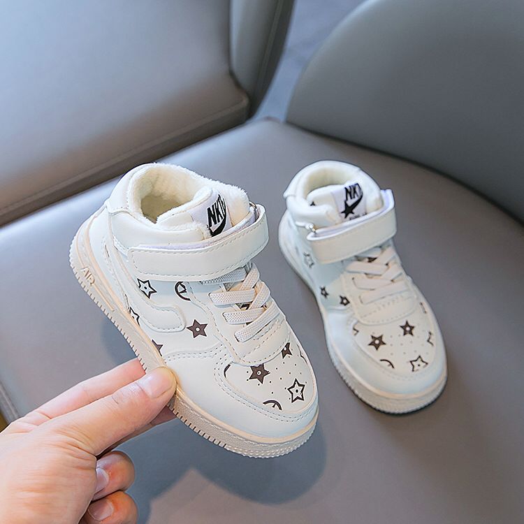 Boot NK LV tenis Loja Click Certo Branco 8-12 Meses Palmilha 13cm 