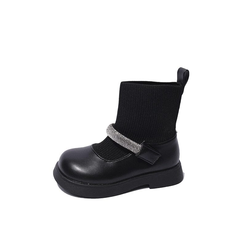 Bota Infantil Feminina Meia Pedras Loja Click Certo 