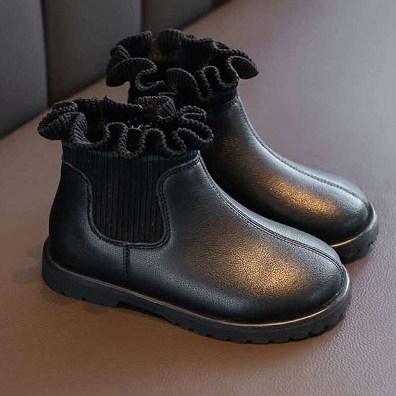 Bota Infantil Inverno Estiloso Loja Click Certo Preto 18-24 Meses Palmilha 14cm 