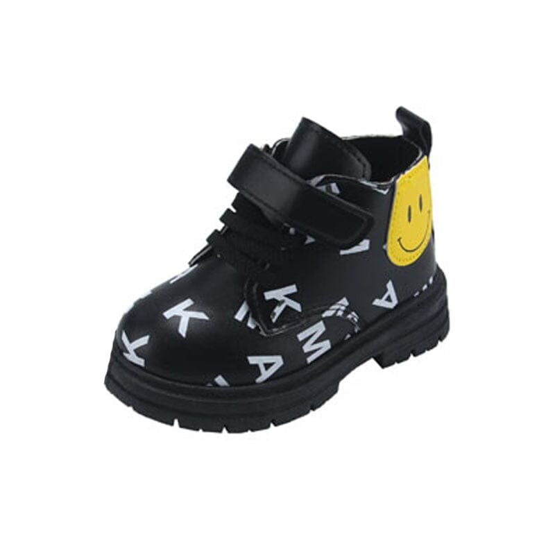 Bota Infantil Velcro Letrinhas Smiley Loja Click Certo 