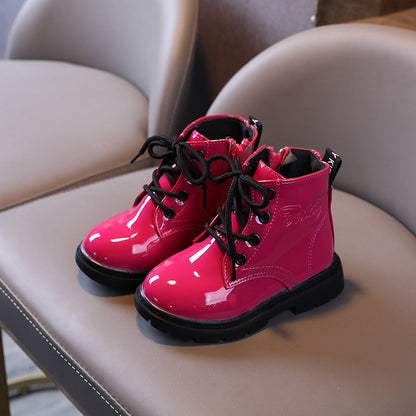 Bota Infantil Verniz Loja Click Certo 