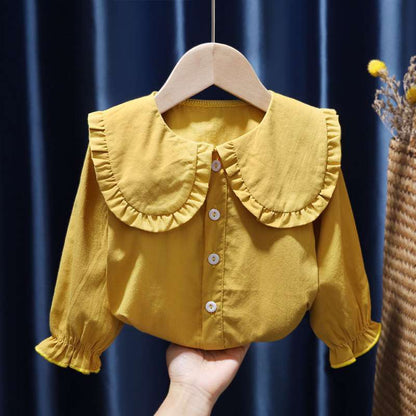 Camisa Infantil Feminina camisa Loja Click Certo Amarelo 2 6-12 Meses 