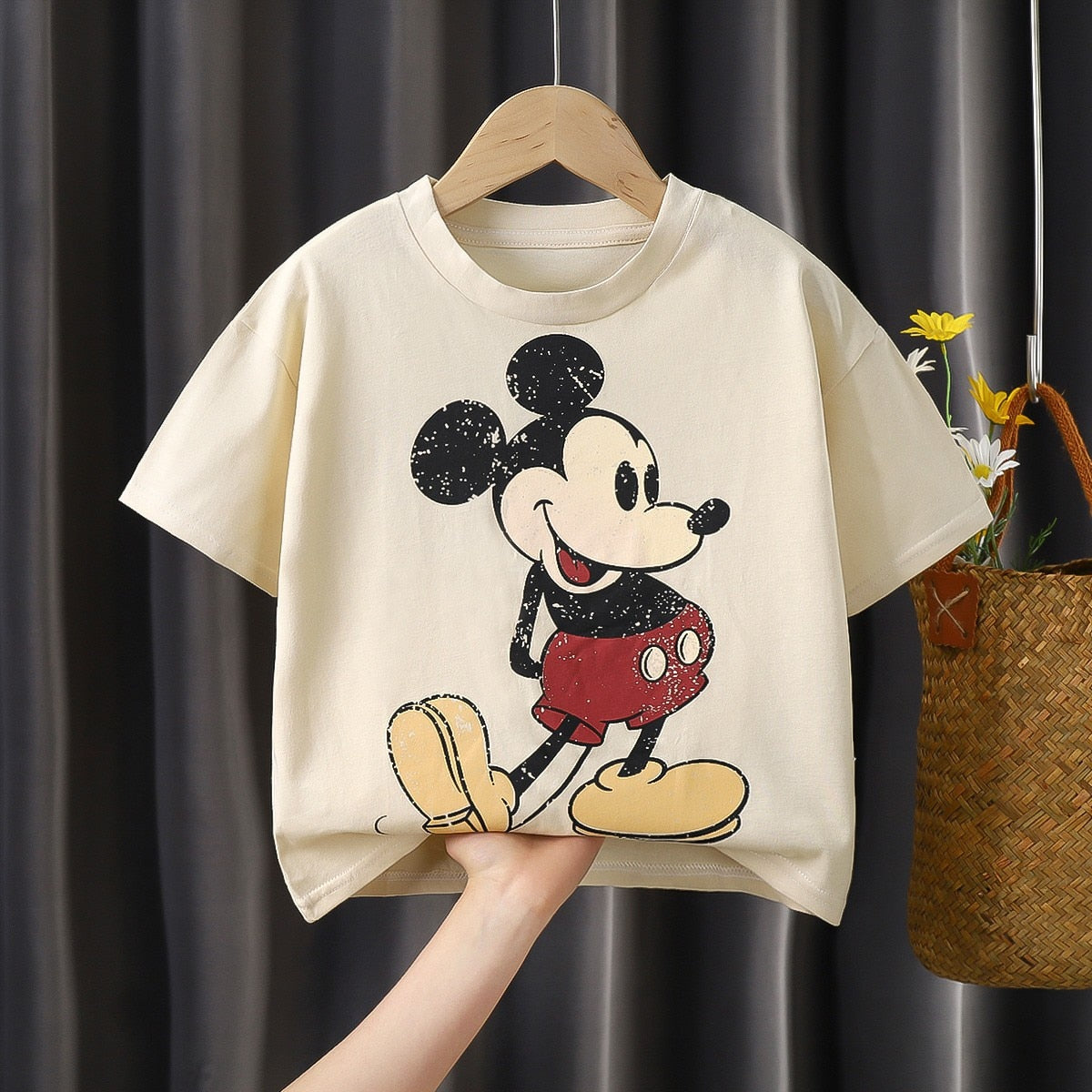 Camiseta Infantil Mickey Camiseta Loja Click Certo 