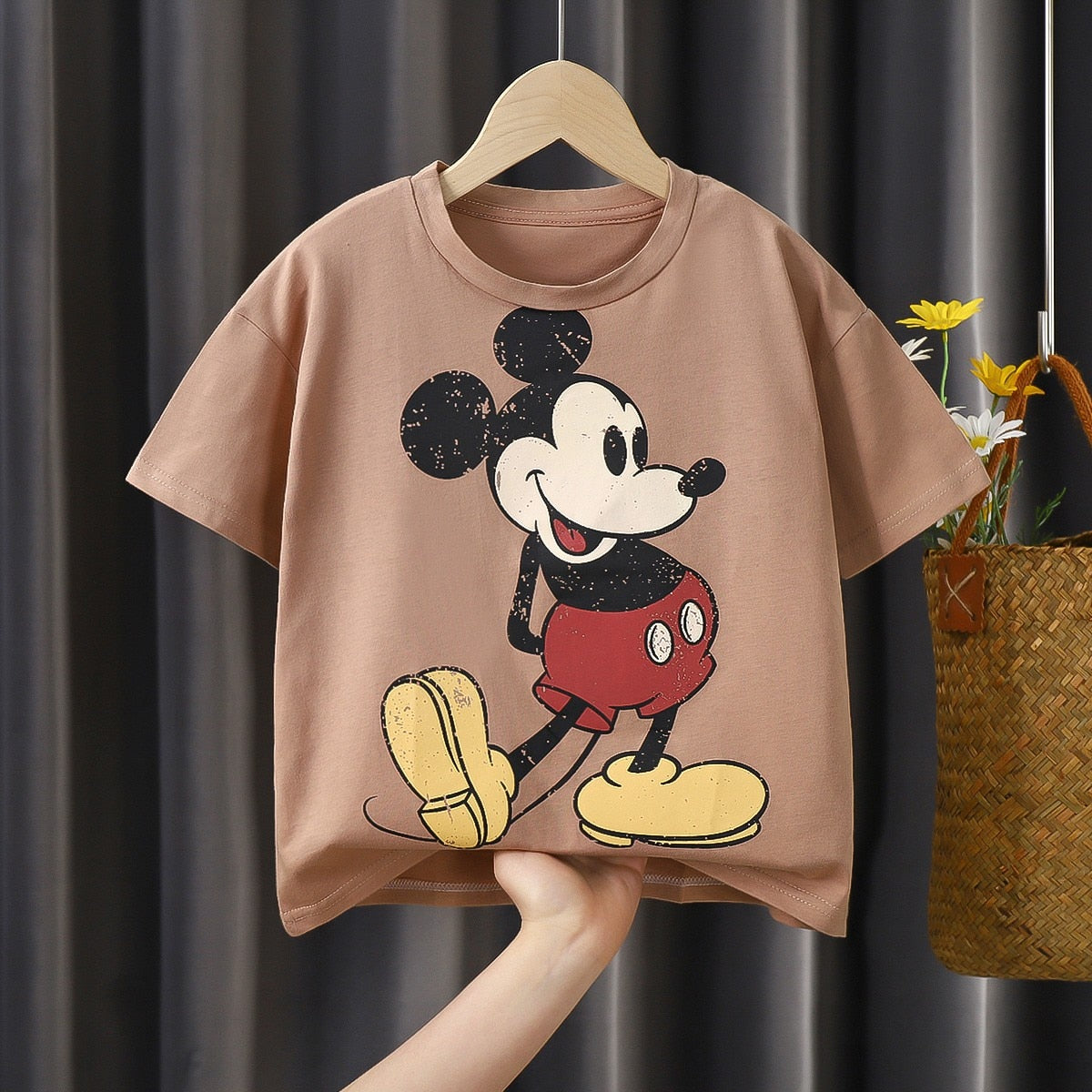 Camiseta Infantil Mickey Camiseta Loja Click Certo 