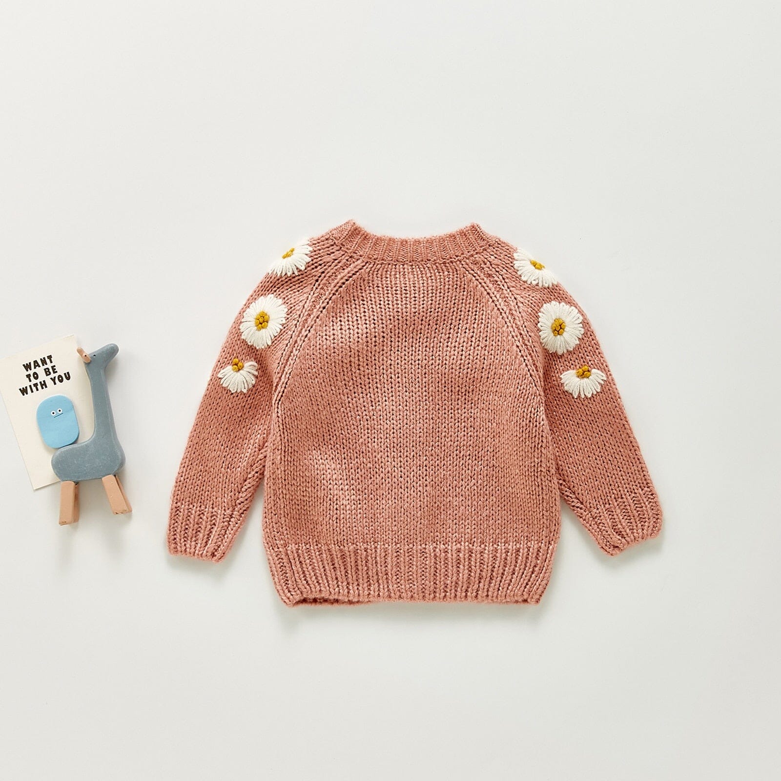 Cardigan Infantil Margaridas Loja Click Certo 