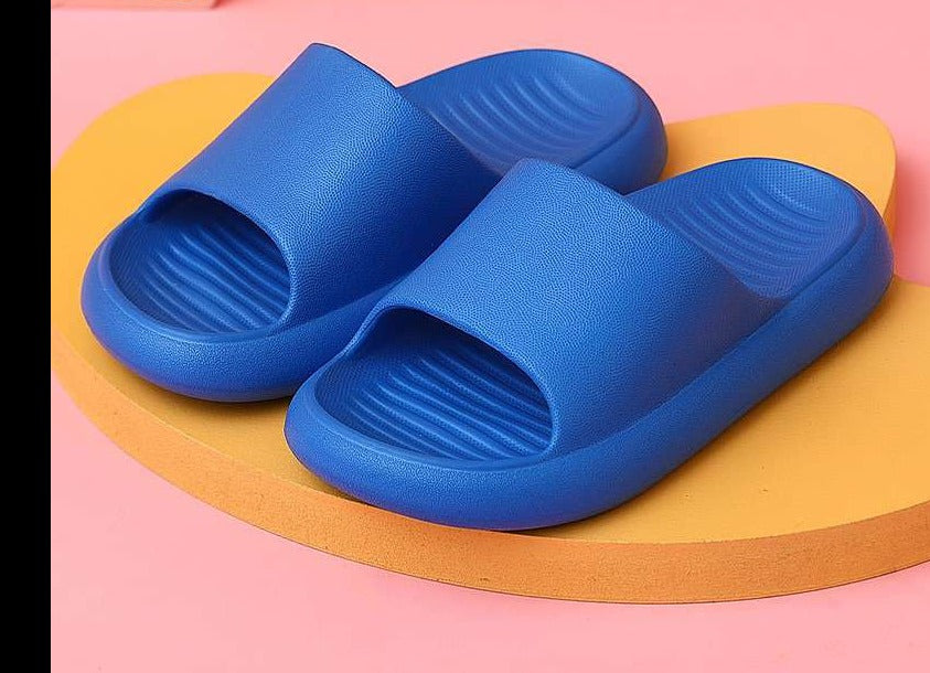 Chinelo Nuvem Infantil Slide Loja Click Certo Azul 3 Anos á 3 Anos e Meio Palmilha 16cm 