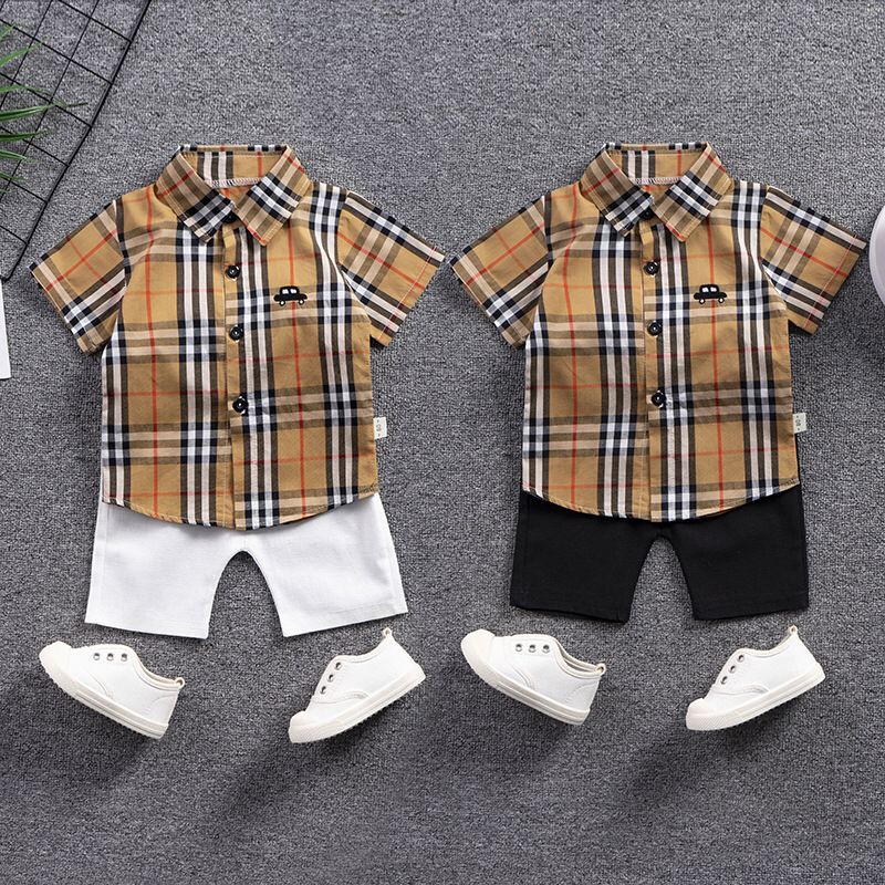 Conjunto Infantil Camisa Bulberry Conjunto Loja Click Certo 