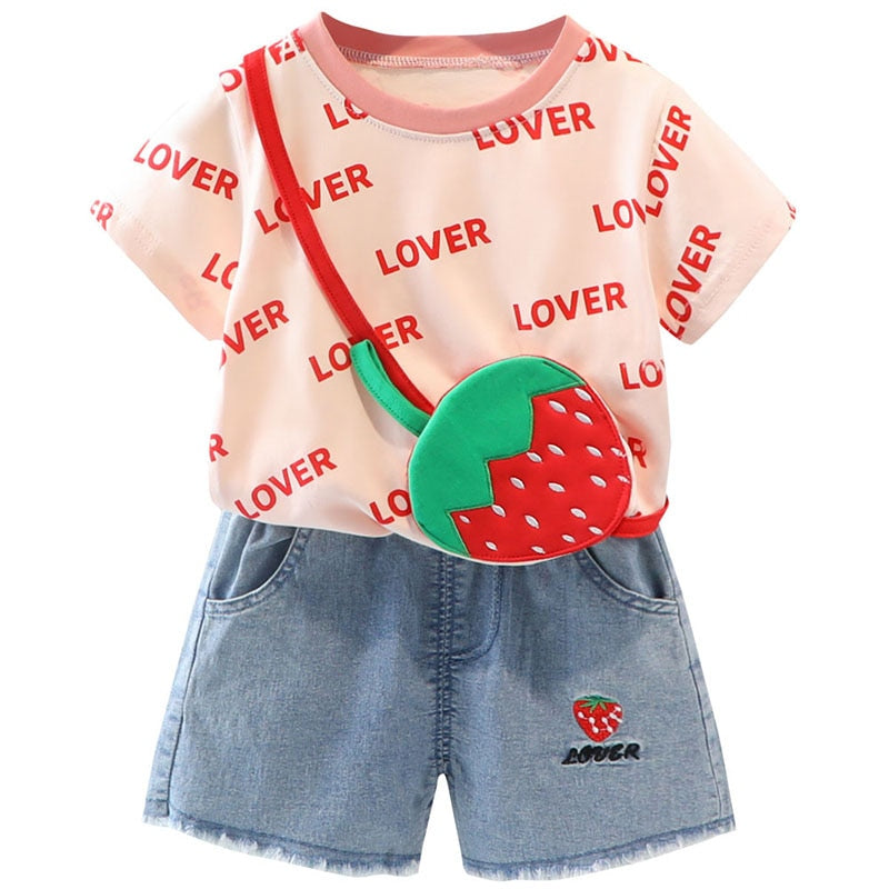 Conjunto Infantil Feminino Frutinha conjunto Loja Click Certo 