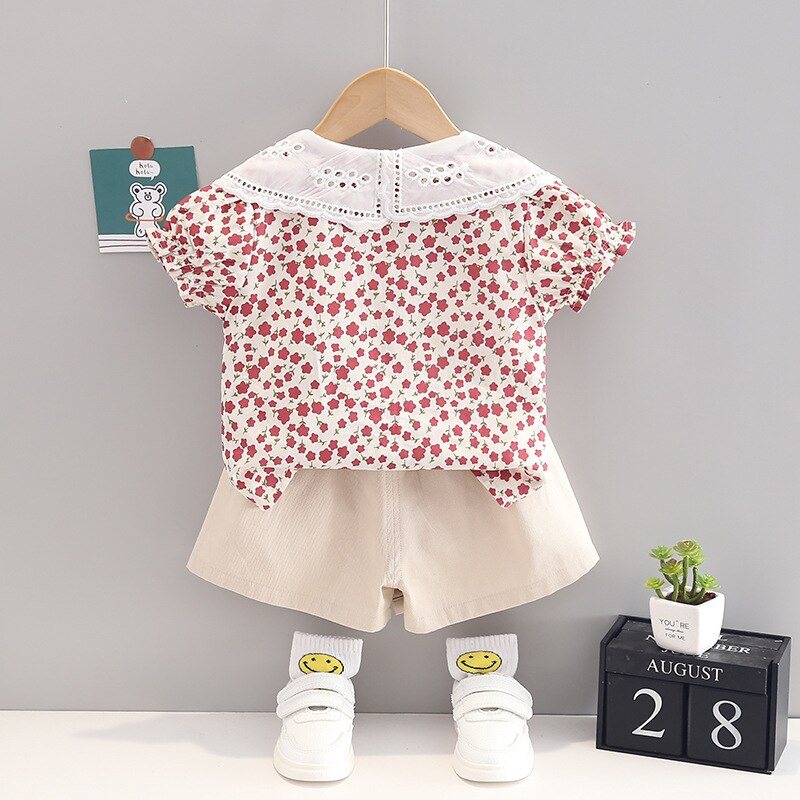 Conjunto Infantil Feminino Gola Lese conjunto Loja Click Certo 