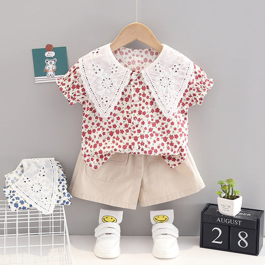 Conjunto Infantil Feminino Gola Lese conjunto Loja Click Certo 