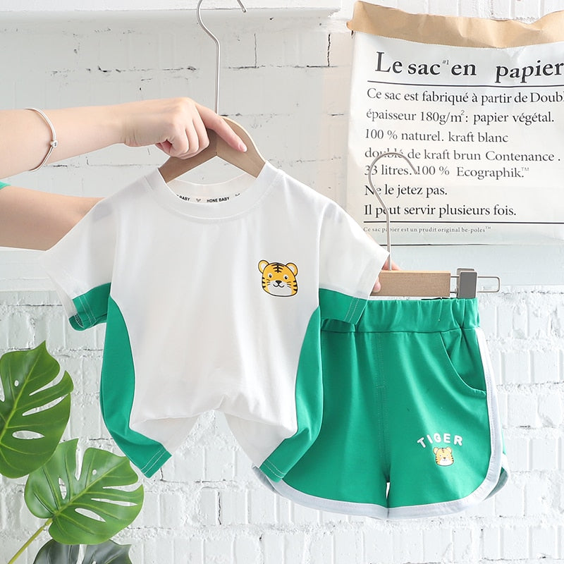 Conjunto Infantil Masculino Animais conjunto Loja Click Certo 